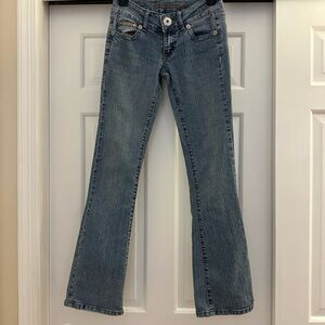 Bubblegum Women's Boot Cut Jeans in Blue